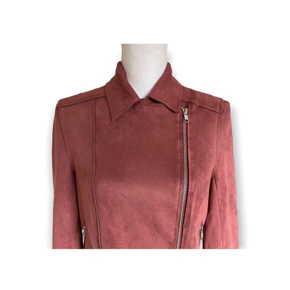 Evereve Level 99 Tabitha Sueded Moto Jacket - Picture 2 of 9